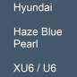 Preview: Hyundai, Haze Blue Pearl, XU6 / U6.